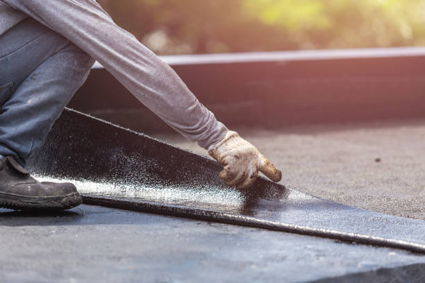 Professional Crawl Space Encapsulation technician working in Runnemede, NJ